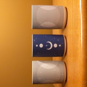 Set of 3 xo,sienna celestial vases